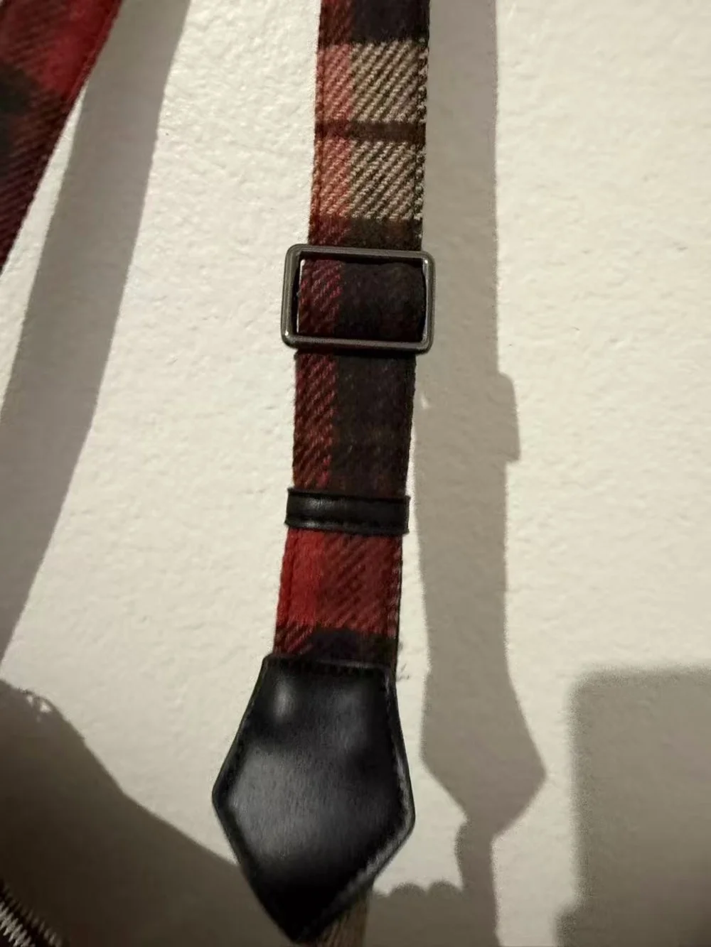 Vivienne Westwood Red Plaid Shoulder Bag